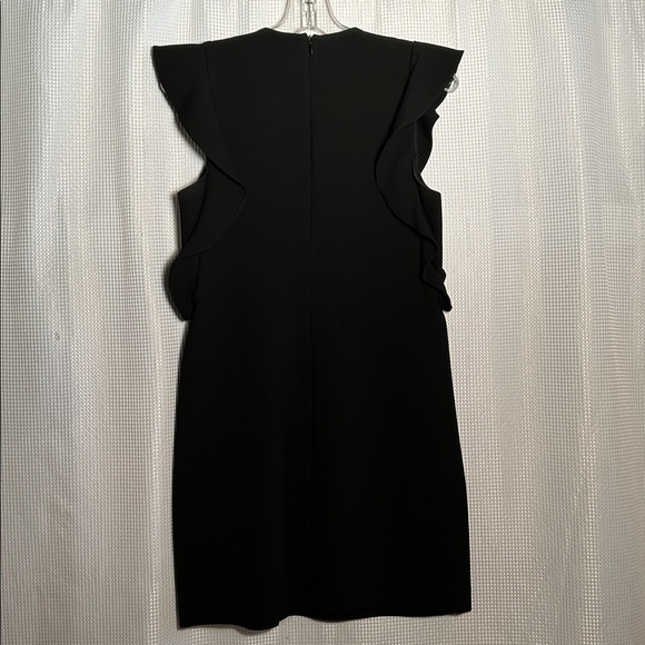 Zara Black Ruffle Mini Dress - Picture 3 of 5